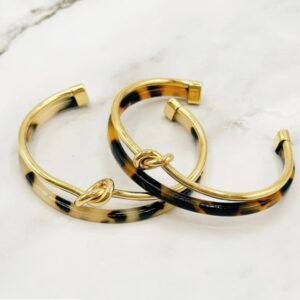 Bracelet leopard Jonc LÉOPARD