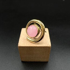 bague perle rose doré Bague ROSA
